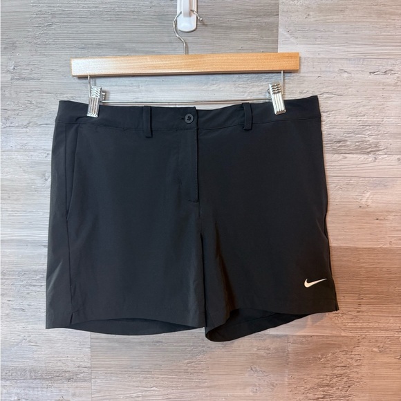 Nike Pants - Nike Golf Dri-FIT Black Flat Front Shorts Women's Size XL
